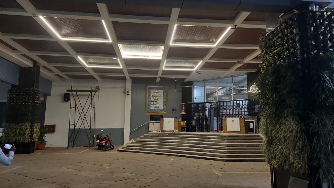 PCMC Head Office Porch Lighting